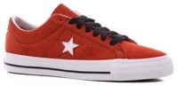 Converse One Star Pro Skate Shoes - fire opal/black/white