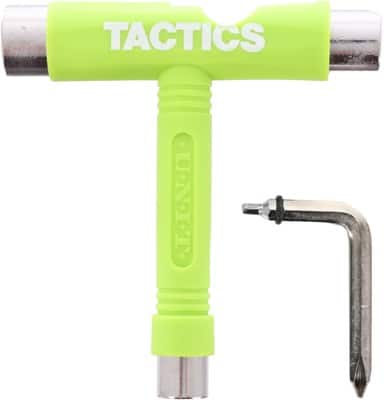 Tactics Unit 5-in-1 Skate Tool - green fluorescent/white text - view large