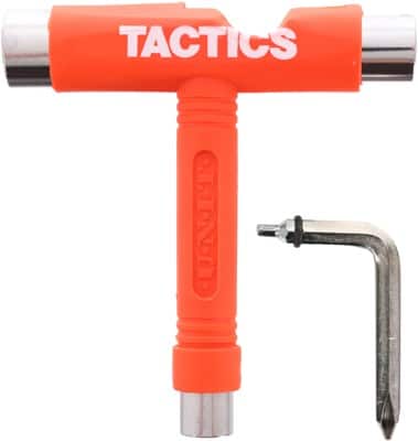 Tactics Unit 5-in-1 Skate Tool - orange fluorescent/white text - view large