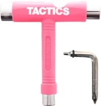 Tactics Unit 5-in-1 Skate Tool - pink/white text