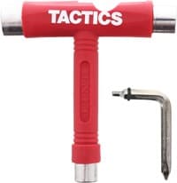 Tactics Unit 5-in-1 Skate Tool - red/white text