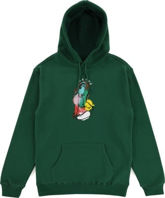 There Colors Hoodie - dark green - view large