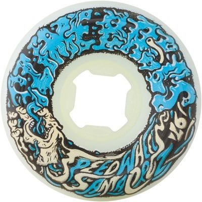 Slime Balls Vomit Mini II Skateboard Wheels - white/blue 53 (97a) - view large