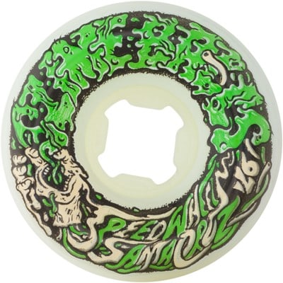 Slime Balls Vomit Mini II Skateboard Wheels - white/green 54 (97a) - view large