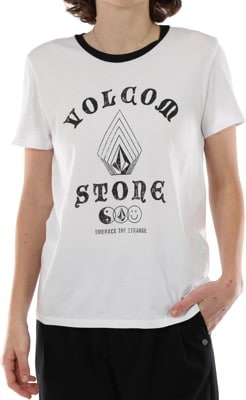 Volcom Women's Stoked On Stone T-Shirt - white - view large