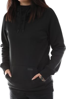 Volcom Women's Yerba Pullover Fleece Hoodie - black - view large