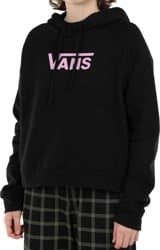 Vans Women's Flying V Boxy Hoodie - black/orchid