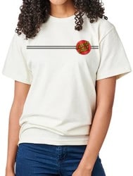 Santa Cruz Women's Classic Dot T-Shirt - natural