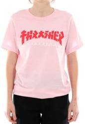 Thrasher Women's Godzilla T-Shirt - light pink