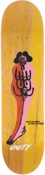 Unity Together 8.06 Skateboard Deck - yellow