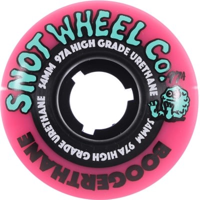 Snot Boogerthane Team Skateboard Wheels - pink/black (97a) - view large