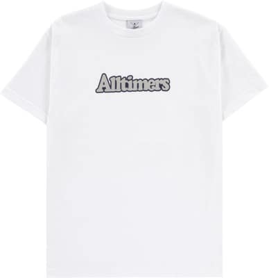 Alltimers Broadway T-Shirt - white/grey - view large