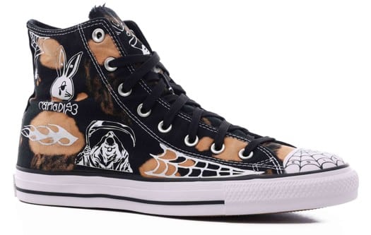 Converse Chuck Taylor All Star Pro High Skate Shoes - (sean pablo) black/casino/white - view large