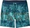 Patagonia Hydropeak 18" Boardshorts - sandy kelp blocked: crater blue