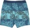 Patagonia Hydropeak 18" Boardshorts - sandy kelp blocked: crater blue - reverse