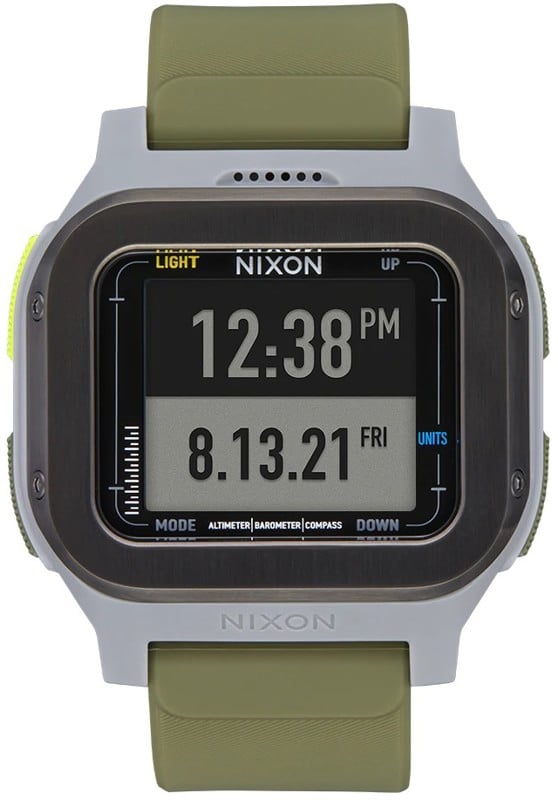 Photos - Wrist Watch NIXON Regulus Expedition Watch - gunmetal/surplus A1324 