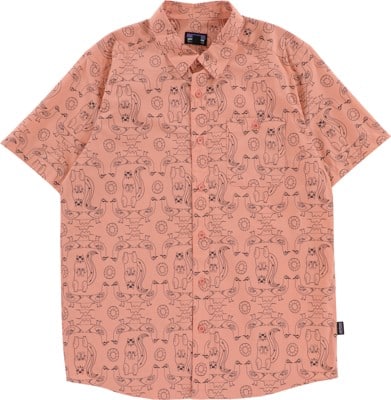 Patagonia Go To S/S Shirt - real locals: sunfade pink - view large