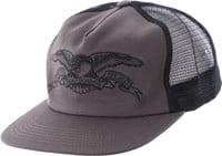 Anti-Hero Basic Eagle Trucker Hat - charcoal/black