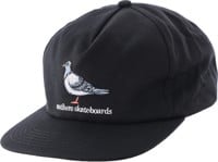 Anti-Hero Lil Pigeon Snapback Hat - black