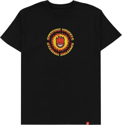 Spitfire OG Fireball T-Shirt - black/red-yellow-orange - view large