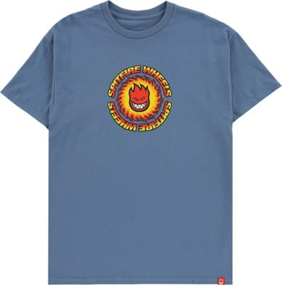 Spitfire OG Fireball T-Shirt - indigo/red-yellow-orange - view large