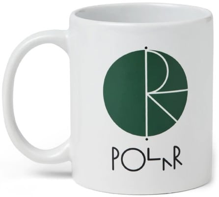 Polar Skate Co. Fill Logo Mug - white/green - view large