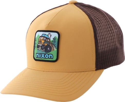 Nixon Pack It Out Trucker Hat - yellow/brown - view large