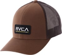 RVCA Ticket III Trucker Hat - tobacco