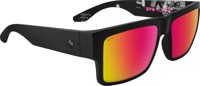 Spy Cyrus Sunglasses - interconnection/happy grey green pink spectra mirror lens