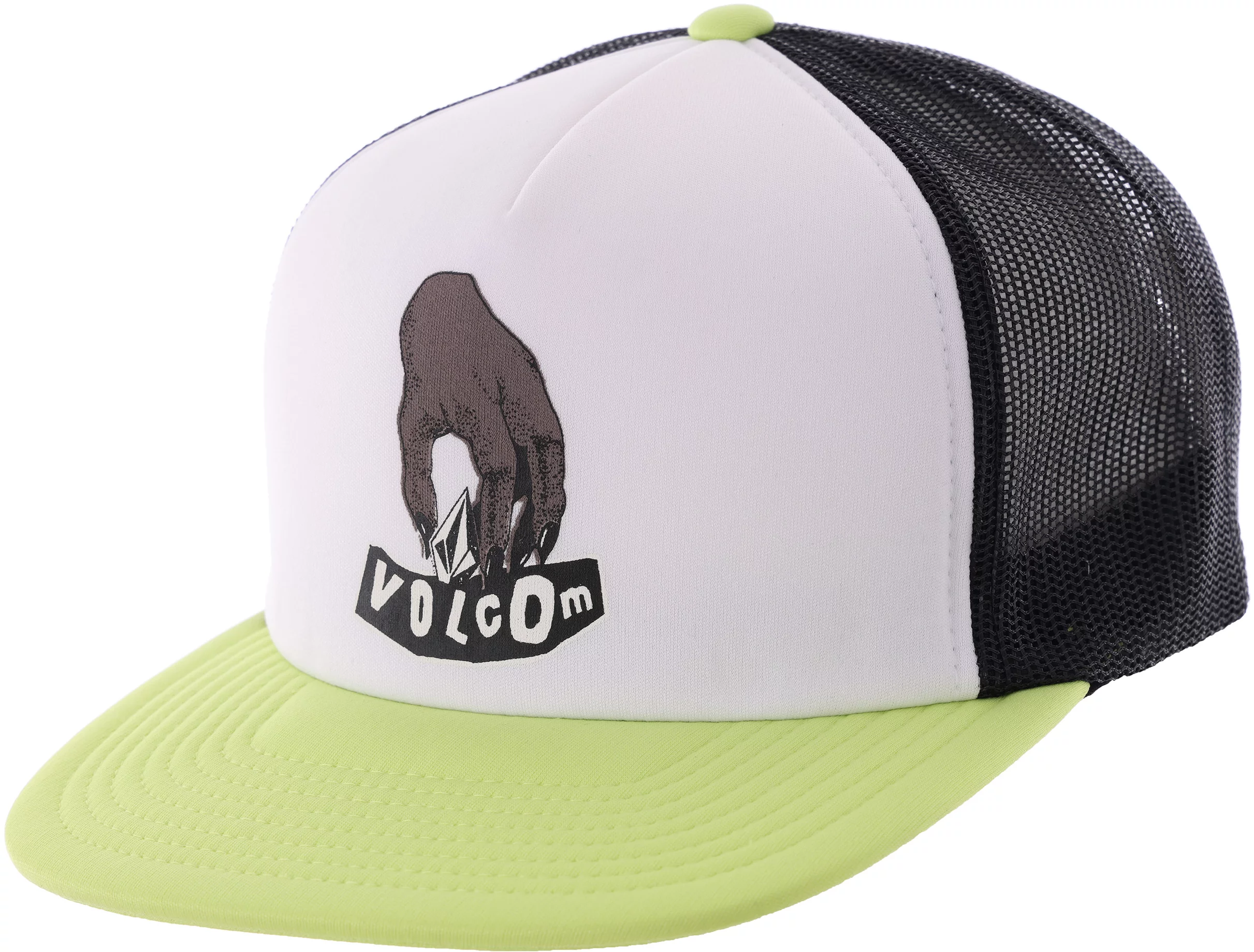 Temmen katoen binnenvallen Volcom High Ten Cheese Trucker Hat - limeade | Tactics