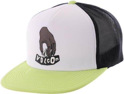 Volcom High Ten Cheese Trucker Hat - limeade - view large