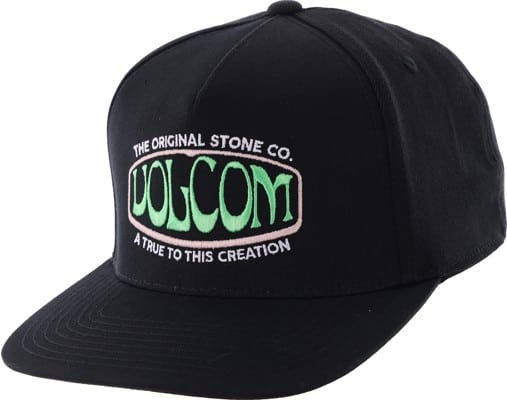 Volcom Lurch 110 Snapback Hat - black - view large