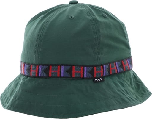 HUF Teton Bell Bucket Hat - dark green - view large