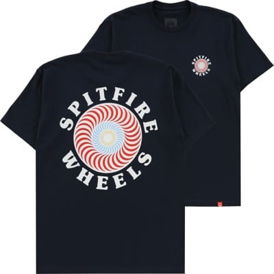 Spitfire OG Classic Fill T-Shirt - midnight navy/multi colored - view large