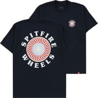 Spitfire OG Classic Fill T-Shirt - midnight navy/multi colored