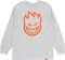 Spitfire Bighead L/S T-Shirt - ash/orange print