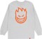 Spitfire Bighead L/S T-Shirt - ash/orange print