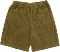 Obey Easy Relaxed Corduroy Shorts - olive oil