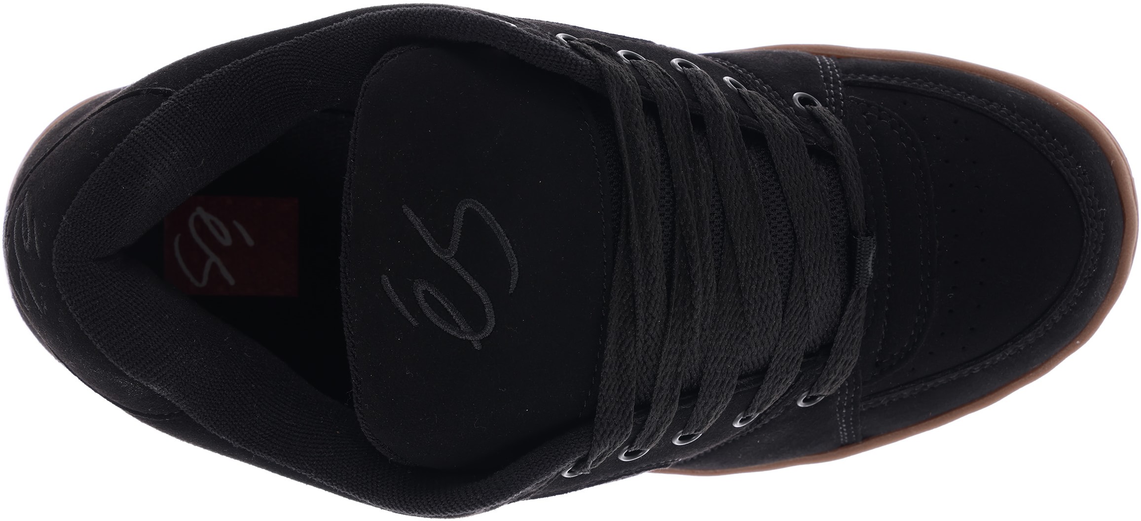 eS Accel OG Skate Shoes black/charcoal/gum Tactics