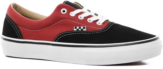 Vans Skate Era Shoes - (university) red/green - view large