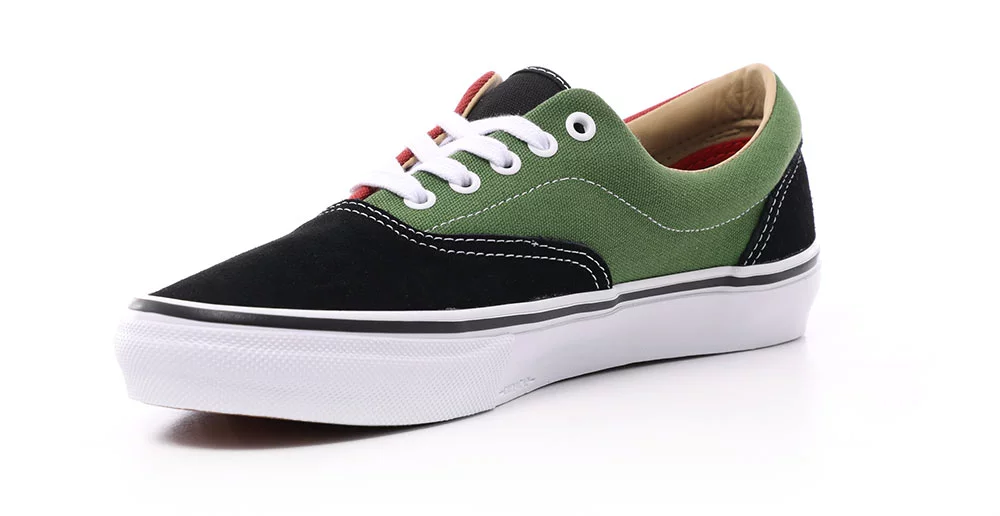 piloot Abnormaal Motivatie Vans Skate Era Shoes - (university) red/green | Tactics