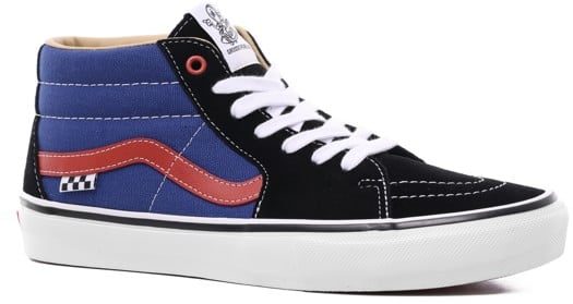 Vans Skate Grosso Mid Shoes - (university) red/blue - view large
