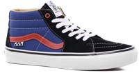 Vans Skate Sk8-Mid Shoes - (university) red/blue