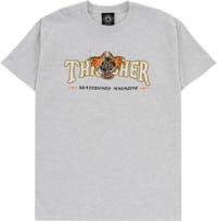 Thrasher Fortune Logo T-Shirt - ash grey