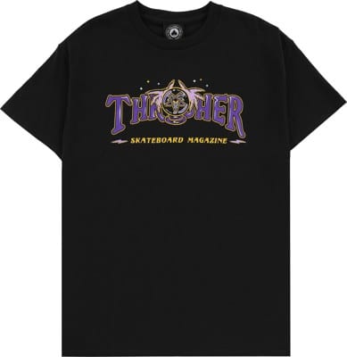 Thrasher Fortune Logo T-Shirt - black - view large