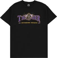 Thrasher Fortune Logo T-Shirt - black