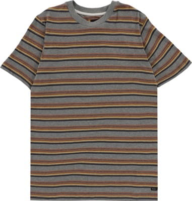 RVCA Ramshackle Micro Stripe T-Shirt - grey noise - view large