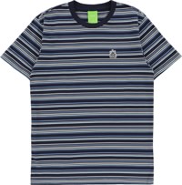 HUF Crown Stripe T-Shirt - indigo