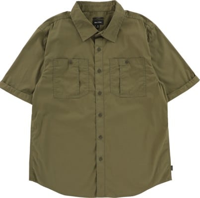 Brixton Charter X S/S Shirt - military olive - view large