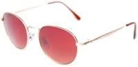 Happy Hour Holidaze Sunglasses - gold/red